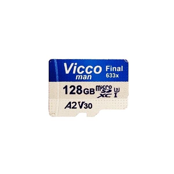 کارت حافظه microSDXC ویکومن مدل Final 633x کلاس 10 استاندارد UHS-I U3 سرعت 100MBps ظرفیت 128 گیگابایت